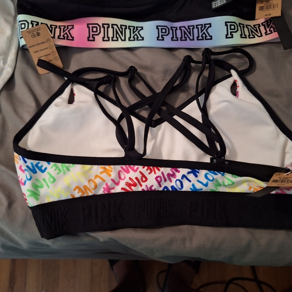 VICTORIA SECRET PINK SPORTS BRAS - Picture 6 of 8